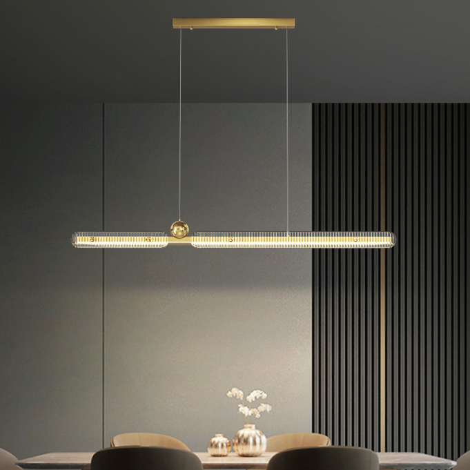 Реечный, рядный светильник CHIFFA B L140 Black by ImperiumLoft