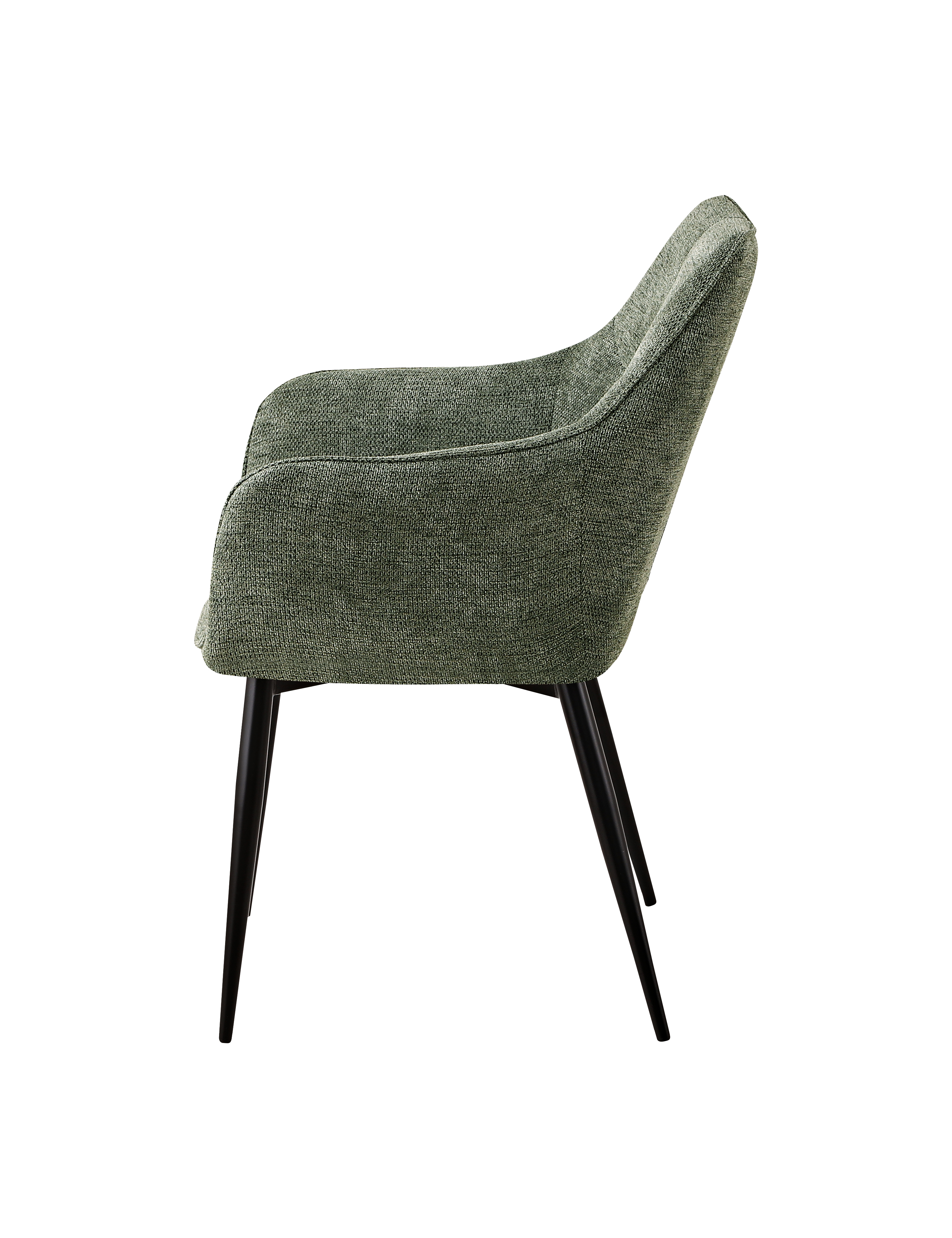 Стул обеденный Lynet рогожка серо-зеленый Stool Group