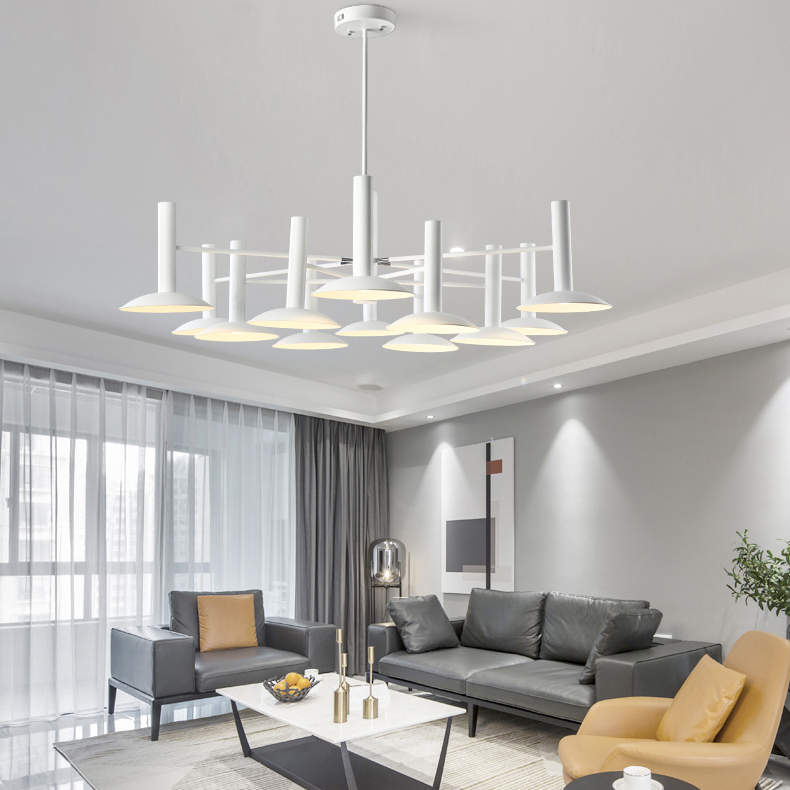 Подвесная люстра TAU L3 Black by ImperiumLoft