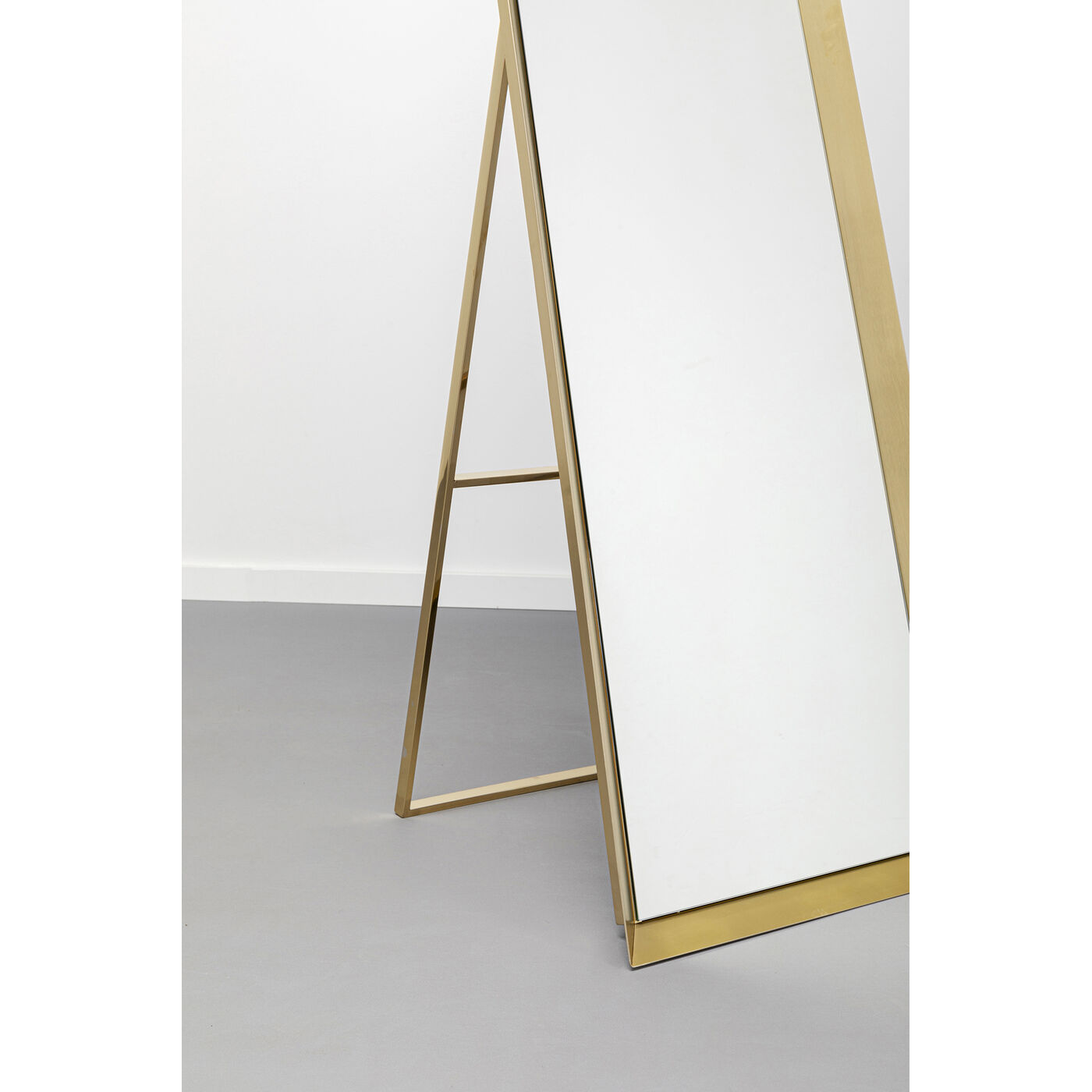 Зеркало напольное Arezzo Brass 53x160 см KARE 87862