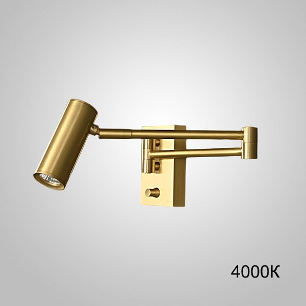 Настенный светильник BOTVID Brass 4000К by ImperiumLoft