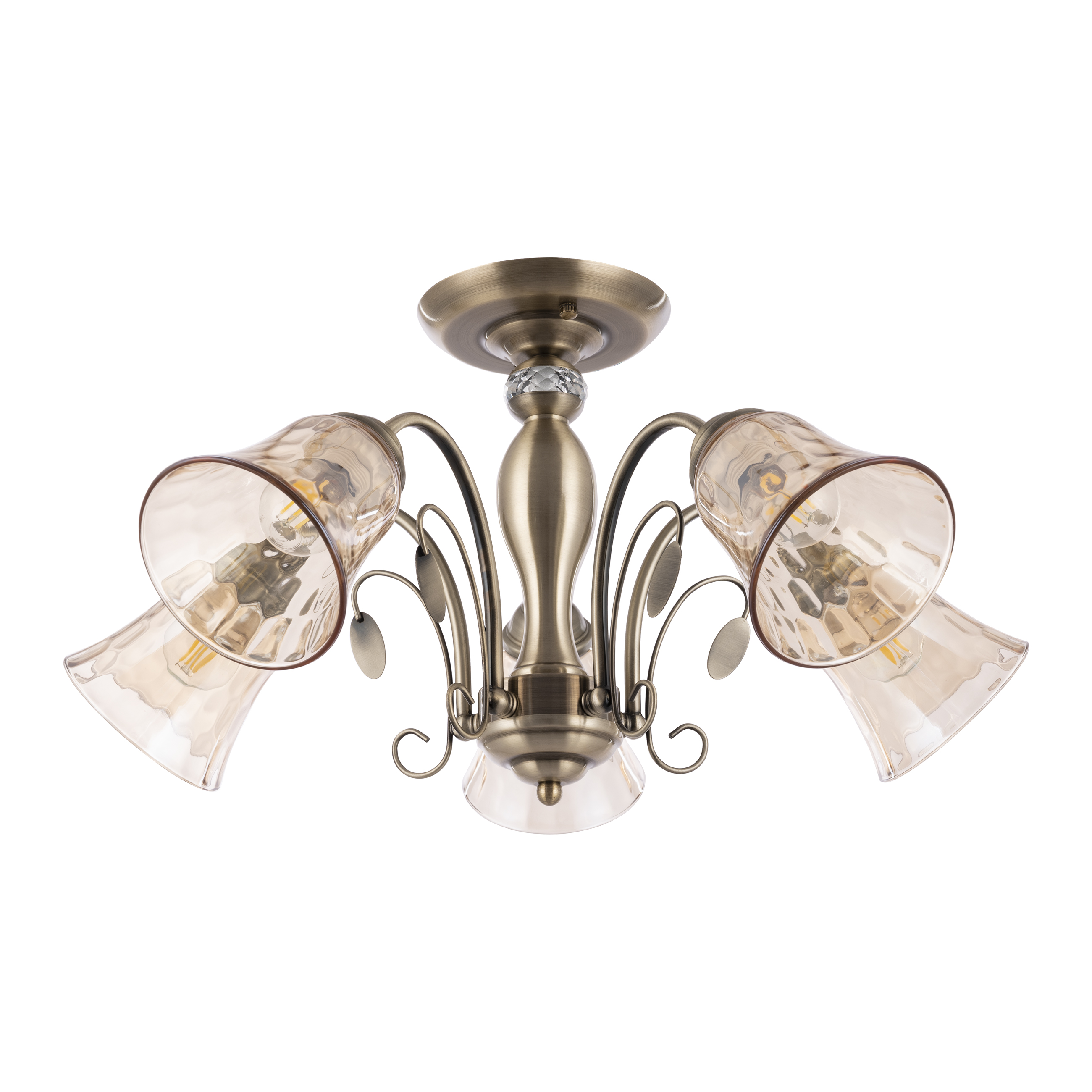 Люстра с плафонами 346700/5 AB Arte Milano