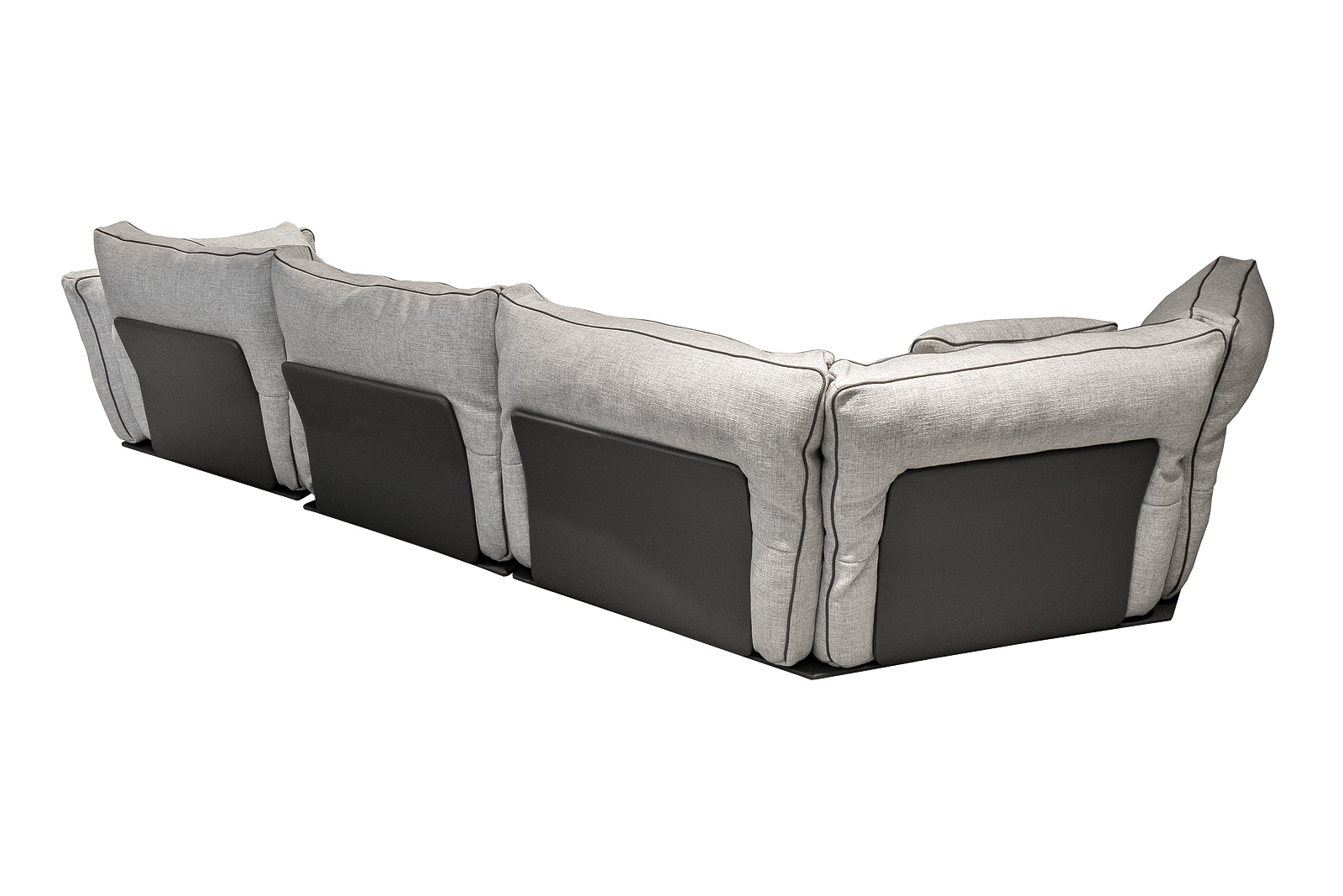 Диван модульный угловой левый Garda Decor Комплект мебели №1 модульный Eliote