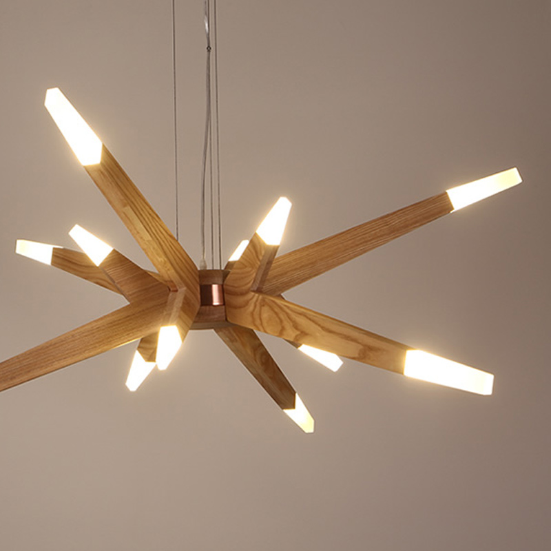 Лучеобразная люстра Flashwood by ImperiumLoft