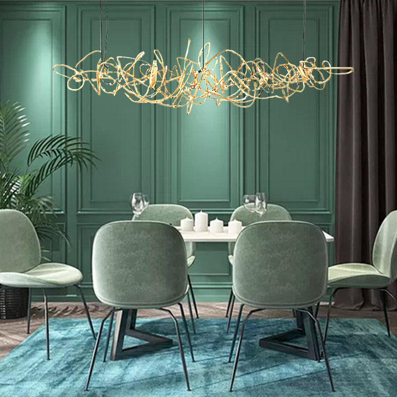 Подвесной светильник COUNTESS L95 Rose Gold by ImperiumLoft