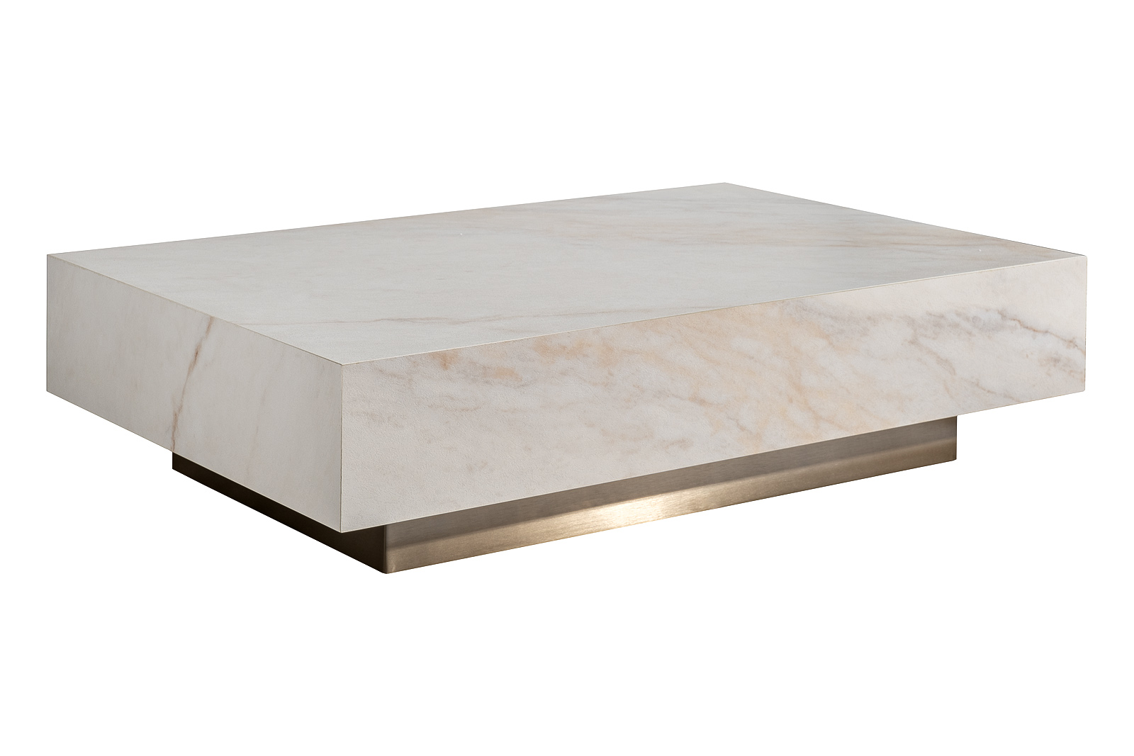 Стол журнальный AGATE светлый керамический 120*80*29 Garda Decor 57EL-93601