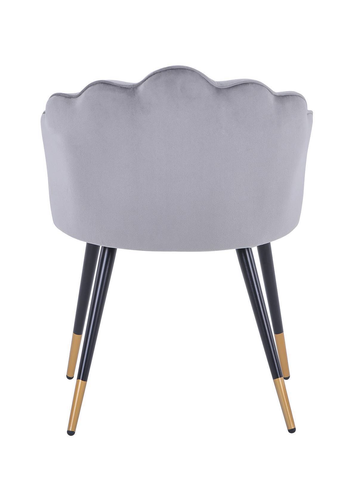 Стул Камилла велюр серый Stool Group