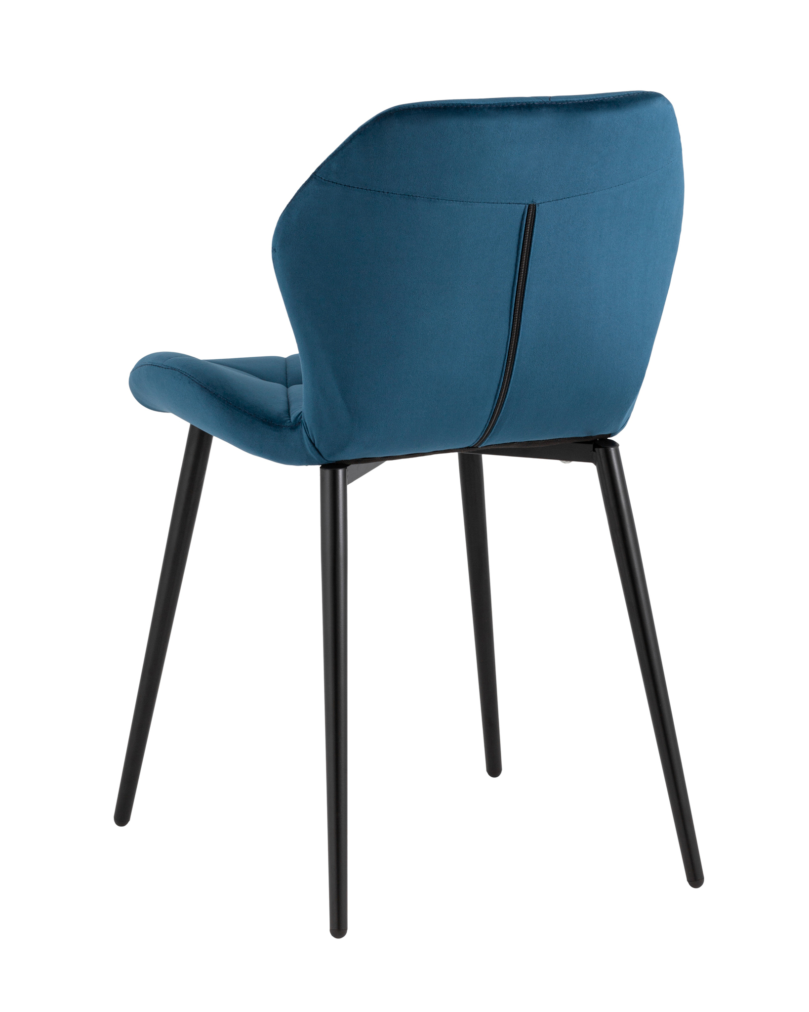 Стул Эдвин велюр синий Stool Group