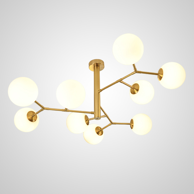 Подвесная люстра TWIGGY D106 Gold by ImperiumLoft