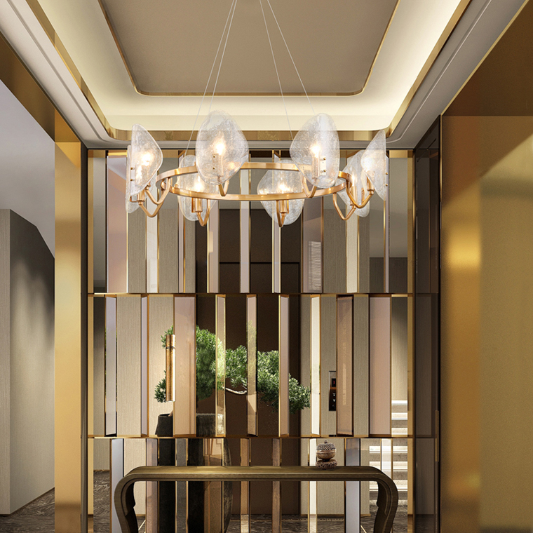 Подвесная кольцевая люстра ICICLES by ImperiumLoft