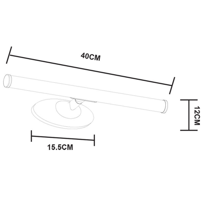 Светильник для картин Arte Lamp A2836AP-1WH