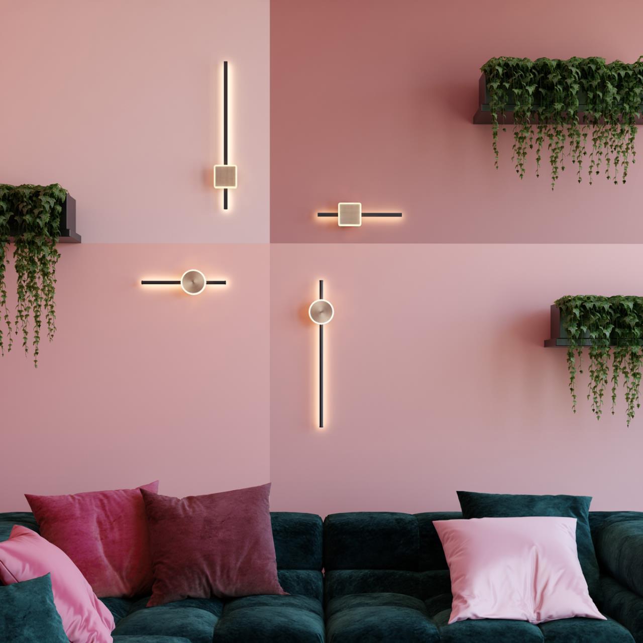 Настенный с лучами Odeon Light 4257/12WL