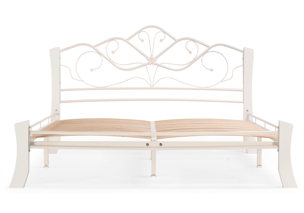 Кровать Woodville Виктори 4 160х200 белая 403006