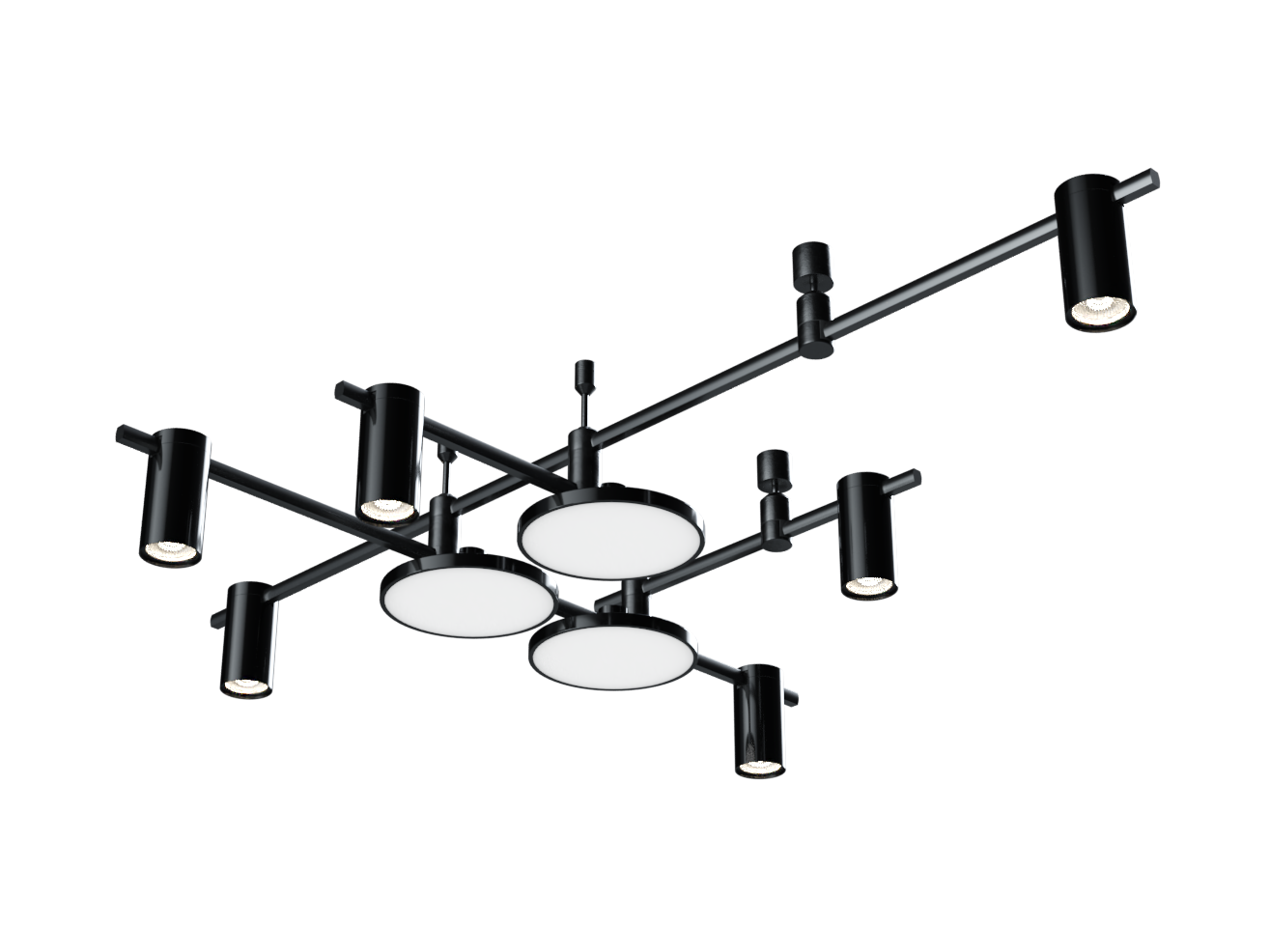 Готовая конструкция в комплекте со светильниками и источником питания Donolux DL20226С400BV4