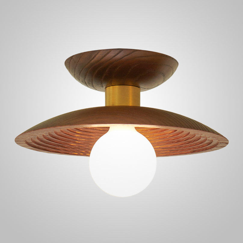 Потолочный светильник ELSA C D30 Black walnut by ImperiumLoft