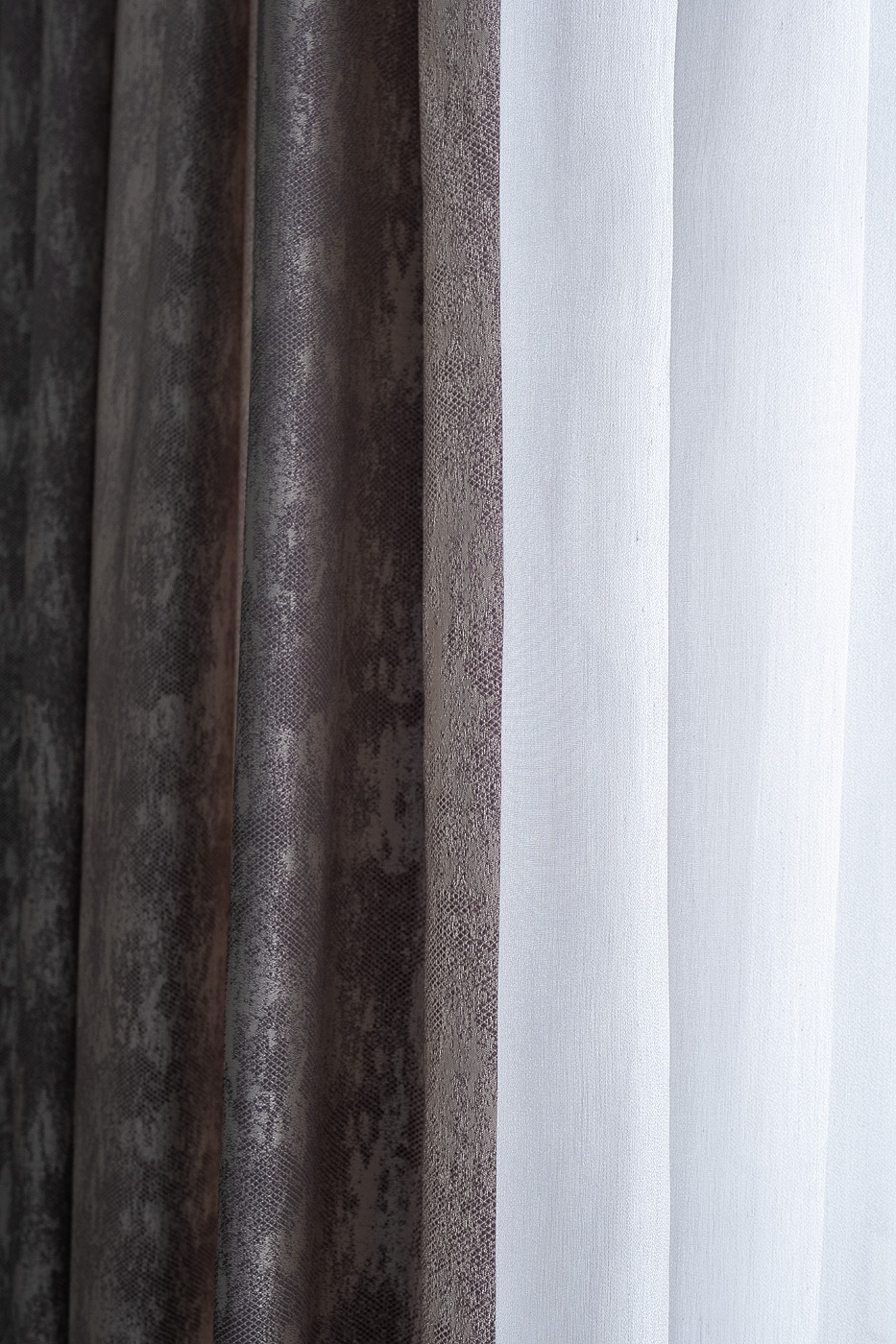 Тюль бежевый Garda Decor 121GD-SERTUL-ED