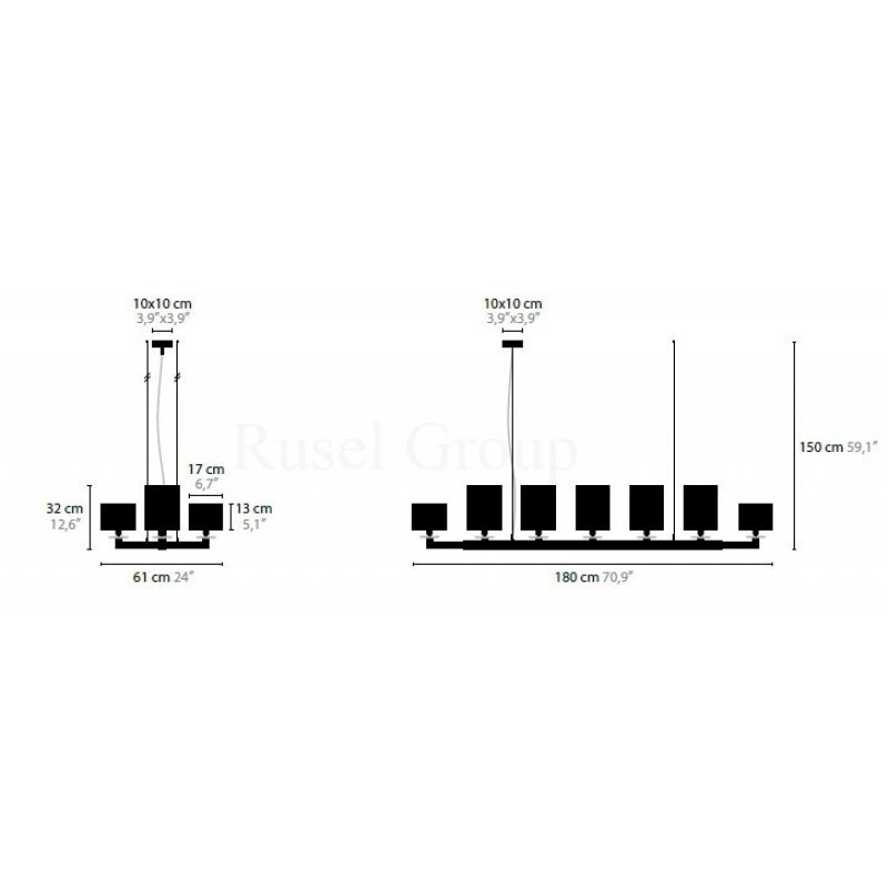 Подвесной светильник ILFARI SWINGING BALLET H17