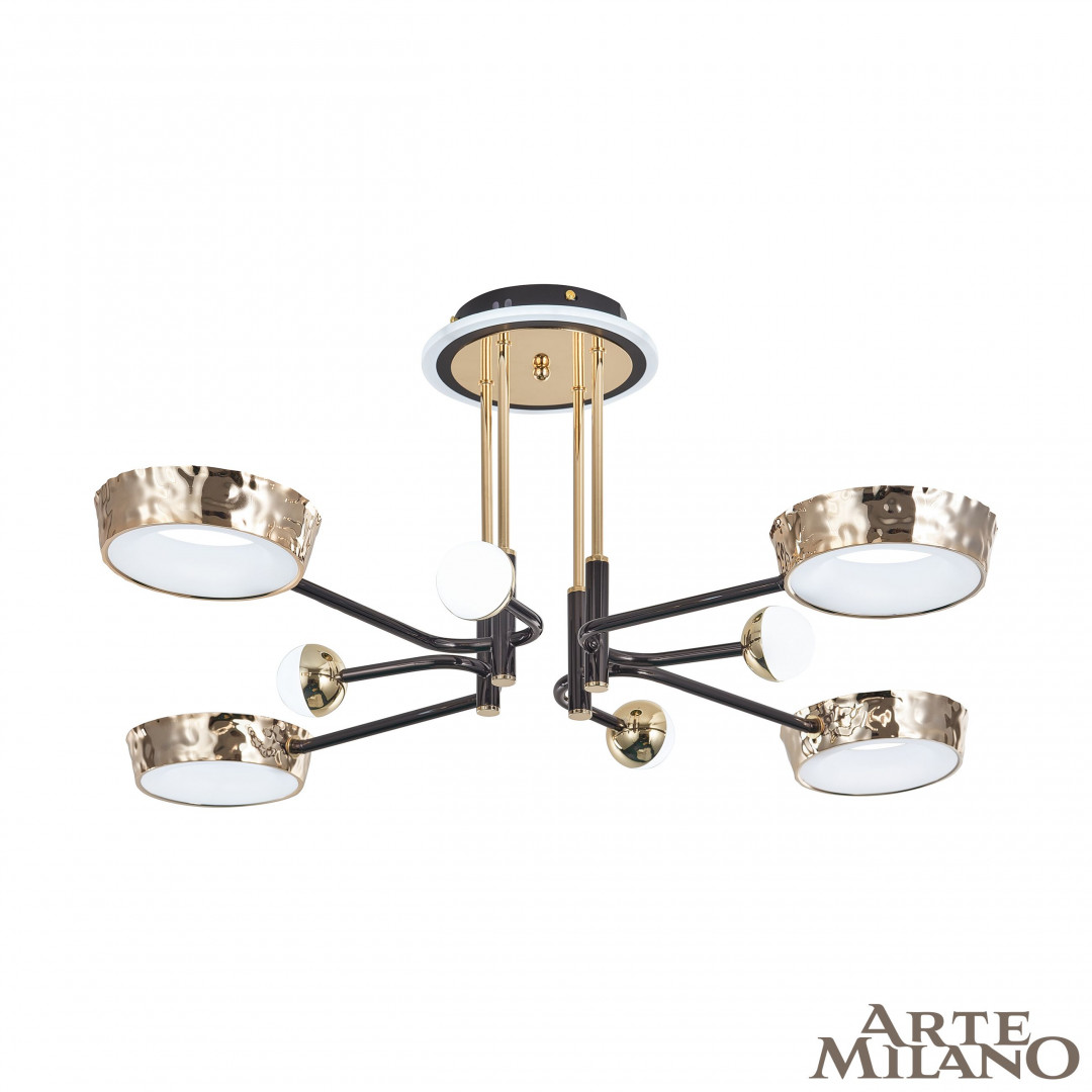 Люстра светодиодная 273210/8 BK/GD Arte Milano