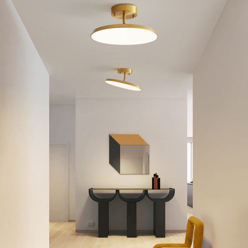 Потолочный светильник BIRK D30 Brass by ImperiumLoft