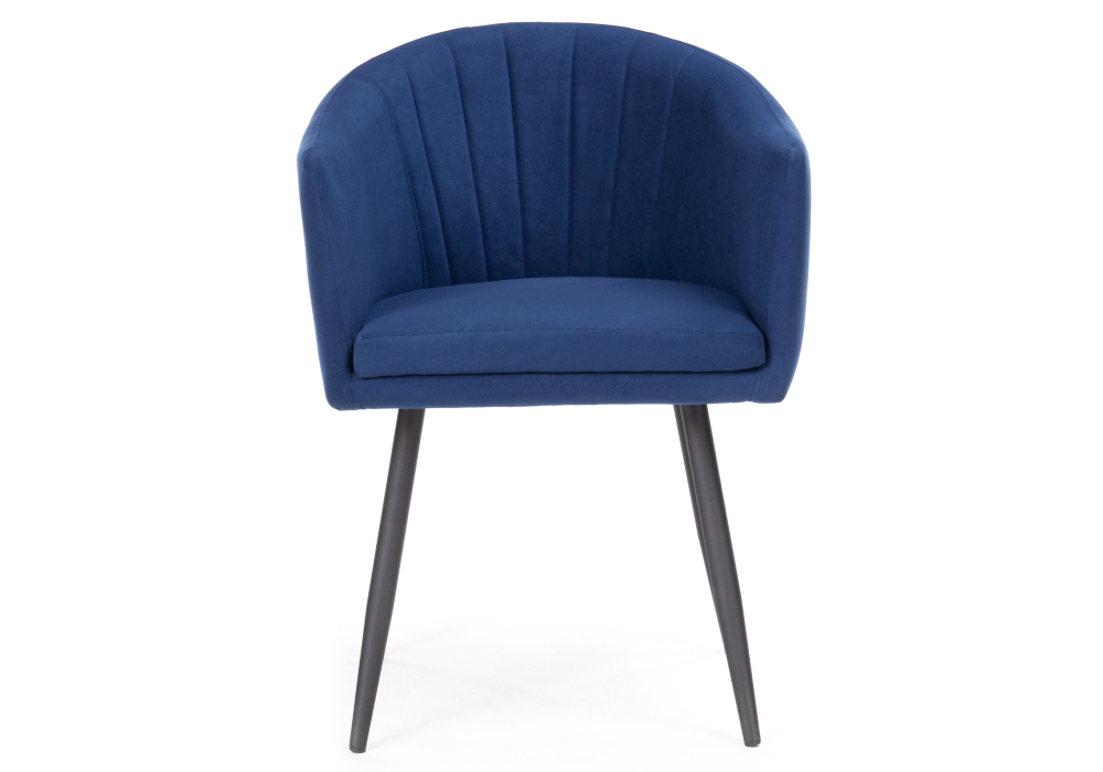 Стул Woodville Валета темно-синий / черный 504203