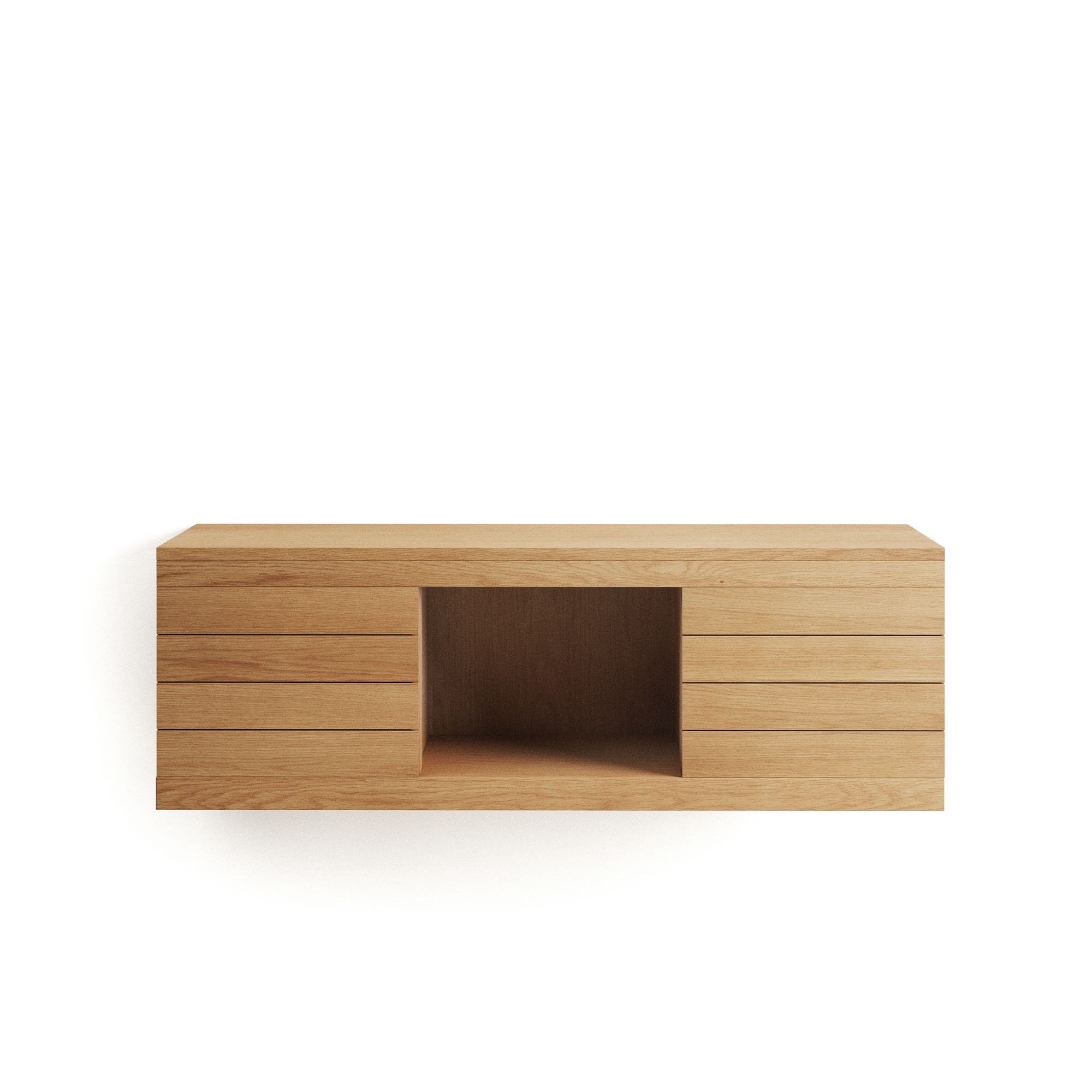Kenta Мебель для ванной из массива тика с натуральной отделкой, 120 x 45 см La Forma (ex Julia Grup)