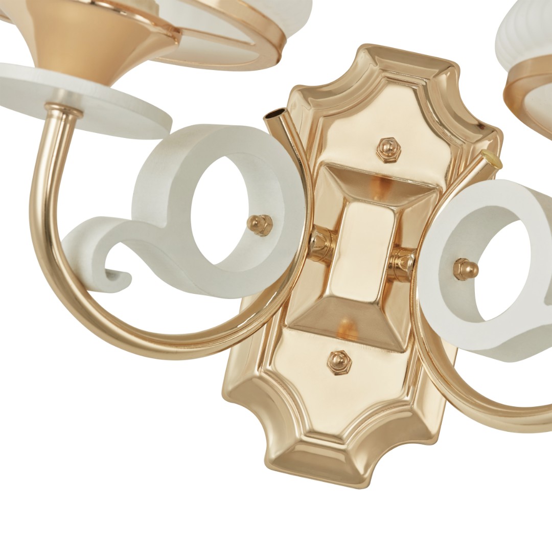 Бра с плафонами 301097/2W Wh/Gd Arte Milano