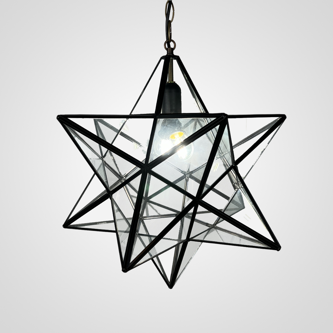 Люстра Black Star Clear Glass 40 См By Imperiumloft