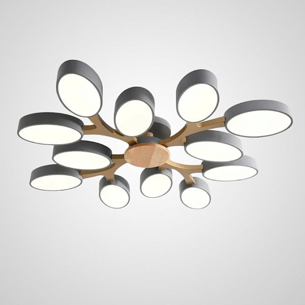 Потолочная люстра INGALIS L114 Gray by ImperiumLoft