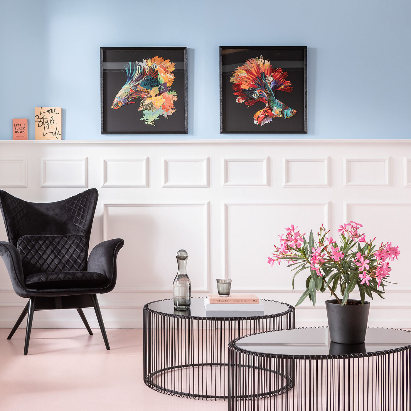 Столик кофейный KARE Wire 84514