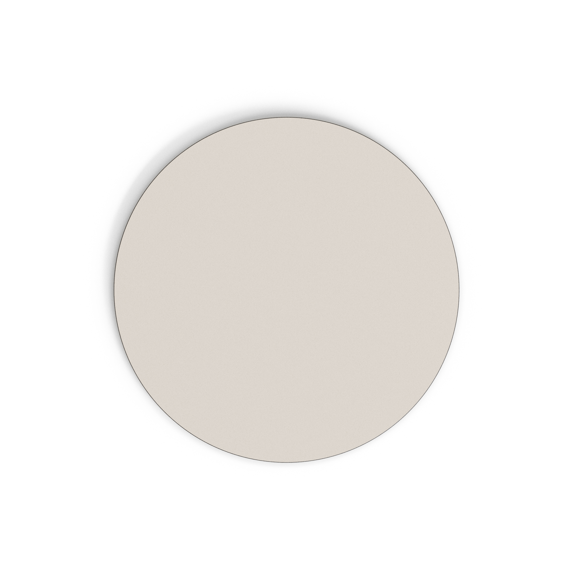 Круглая столешница для сада Tiaret, белая, Ø 68 La Forma (ex Julia Grup)