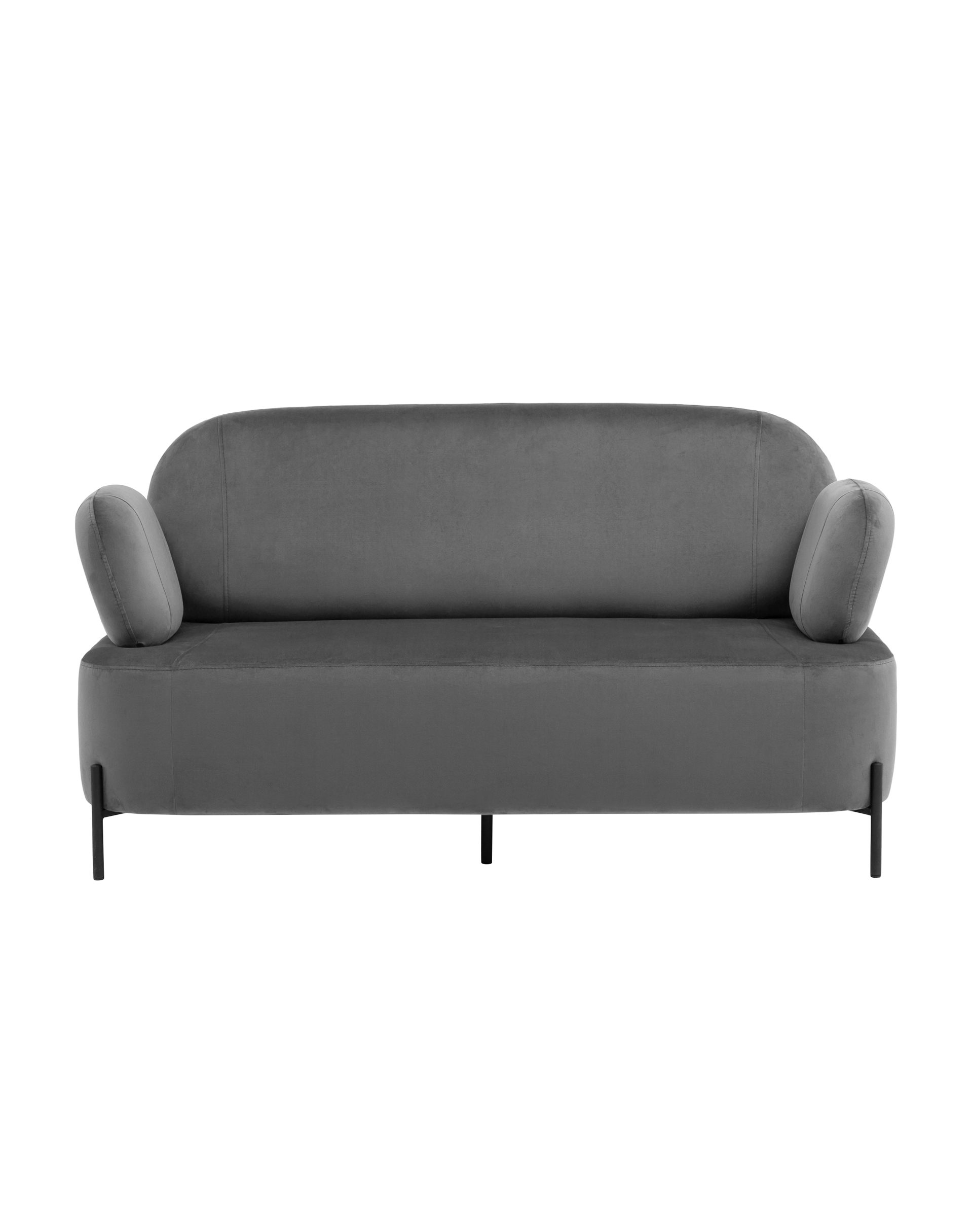 Диван Кэнди велюр серый Stool Group