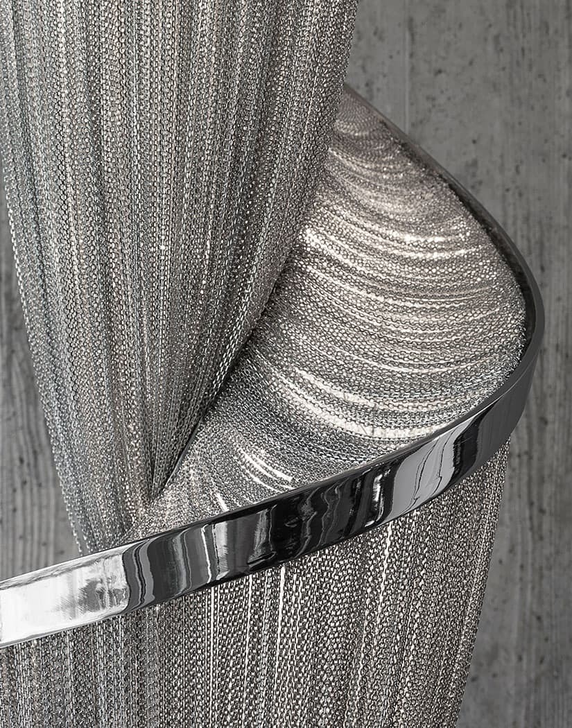 Подвесной светильник Terzani Epoque Vertical Nikel