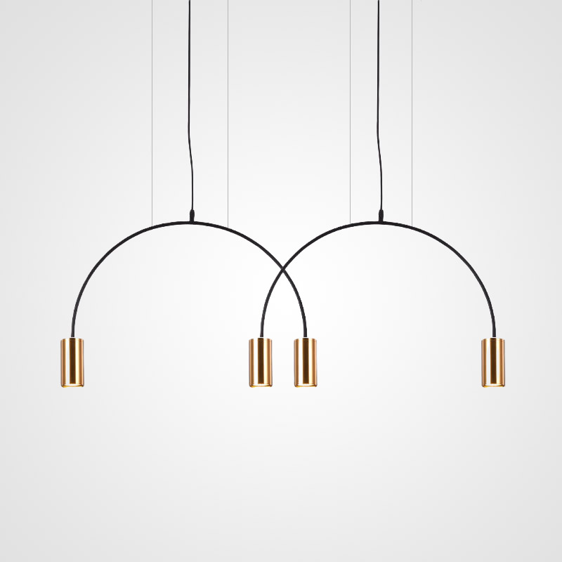 Подвесной Светильник Arc 4 Gold By Imperiumloft