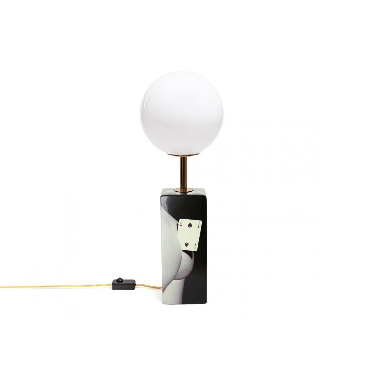 Настольная лампа Seletti Two of Spades 15252