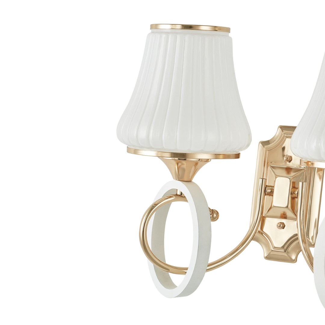 Бра с плафонами 302387/2W Wh/Gd Arte Milano