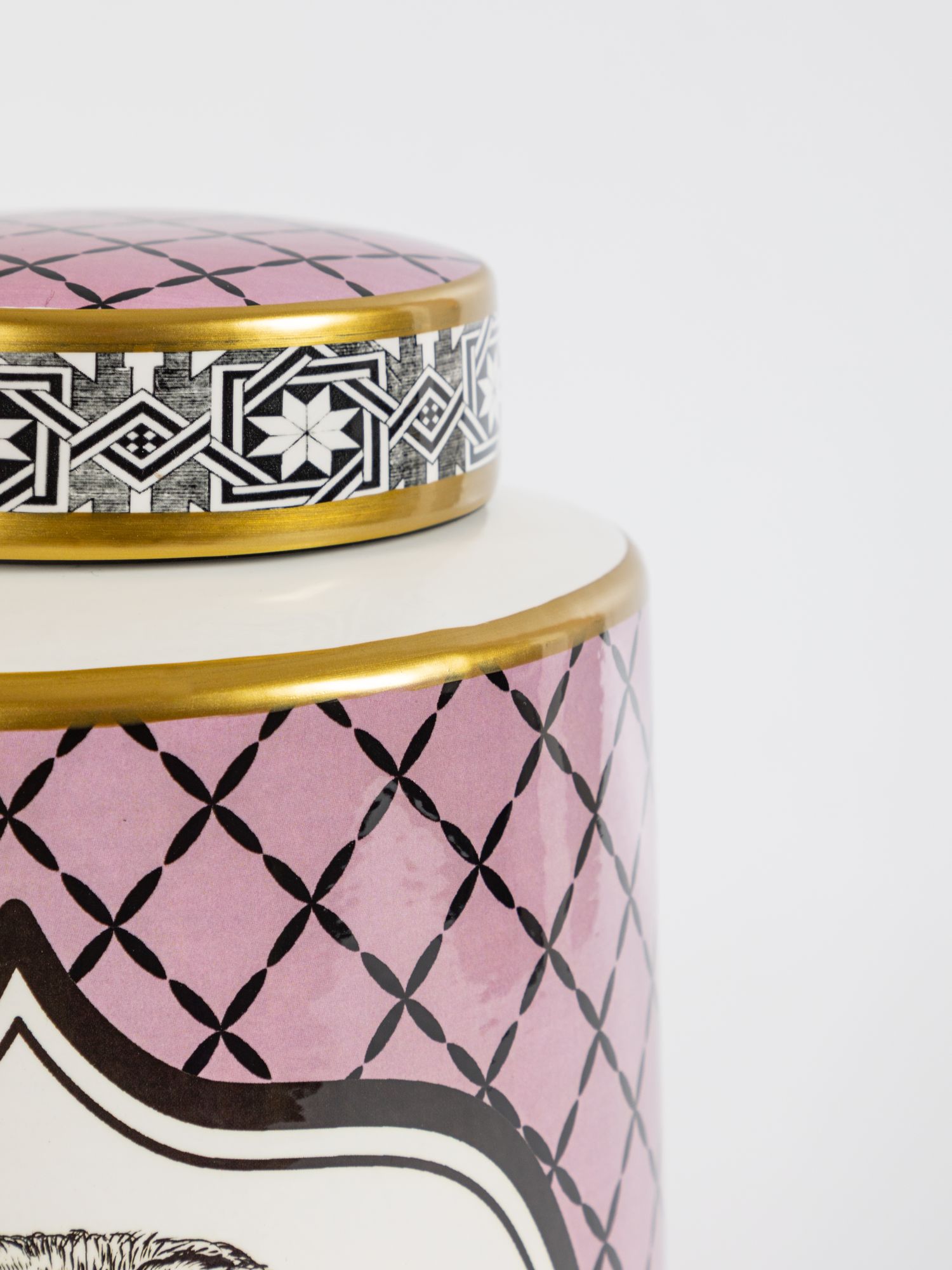 Ваза с крышкой Glasar 58-035