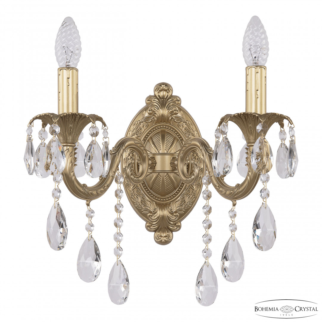 Бра хрустальные AL7901B10/2/175 B AG Bohemia Ivele Crystal
