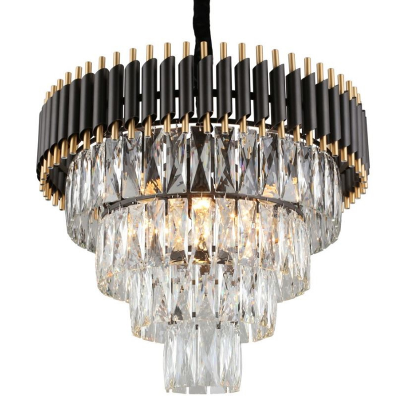 Подвесная Люстра Empire Black Chandelier Crystal D 54 By Imperiumloft