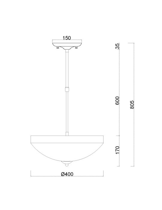 Люстра на штанге MyFar MR1526-4C