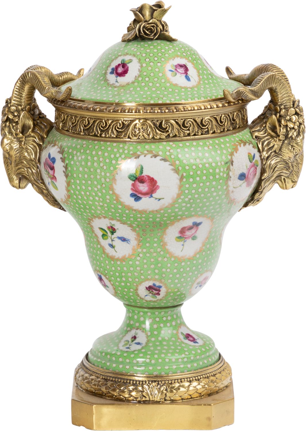 Ваза с крышкой Glasar J589C/HLG0061