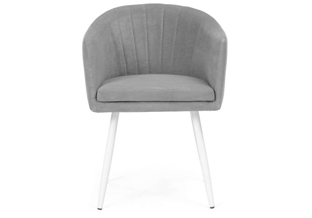 Стул Woodville Валета светло-серый / белый 504207