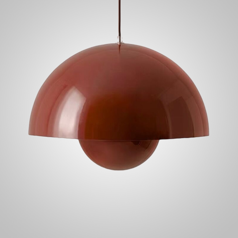 Подвесной светильник FLOWERPOT D23 Red by ImperiumLoft