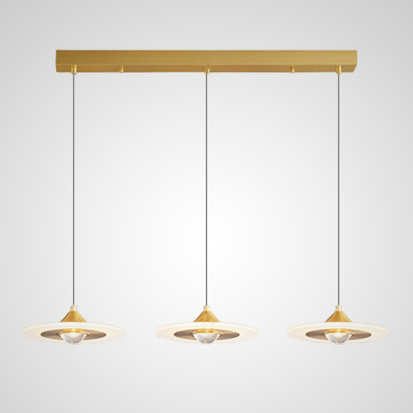 Подвесной светильник NILVARD TRIO Brass by ImperiumLoft