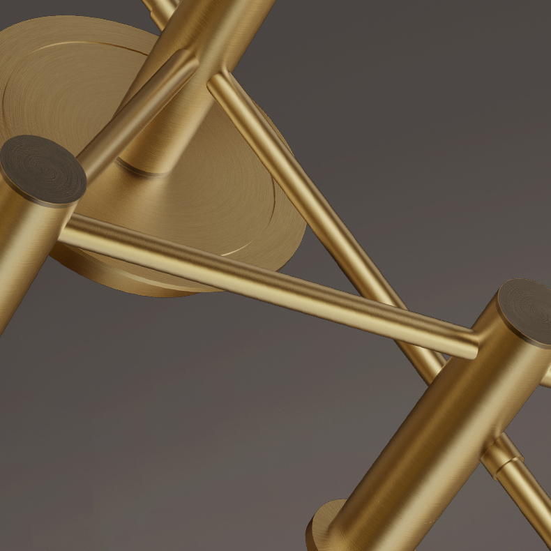 Потолочная люстра BERTA A L8 by ImperiumLoft