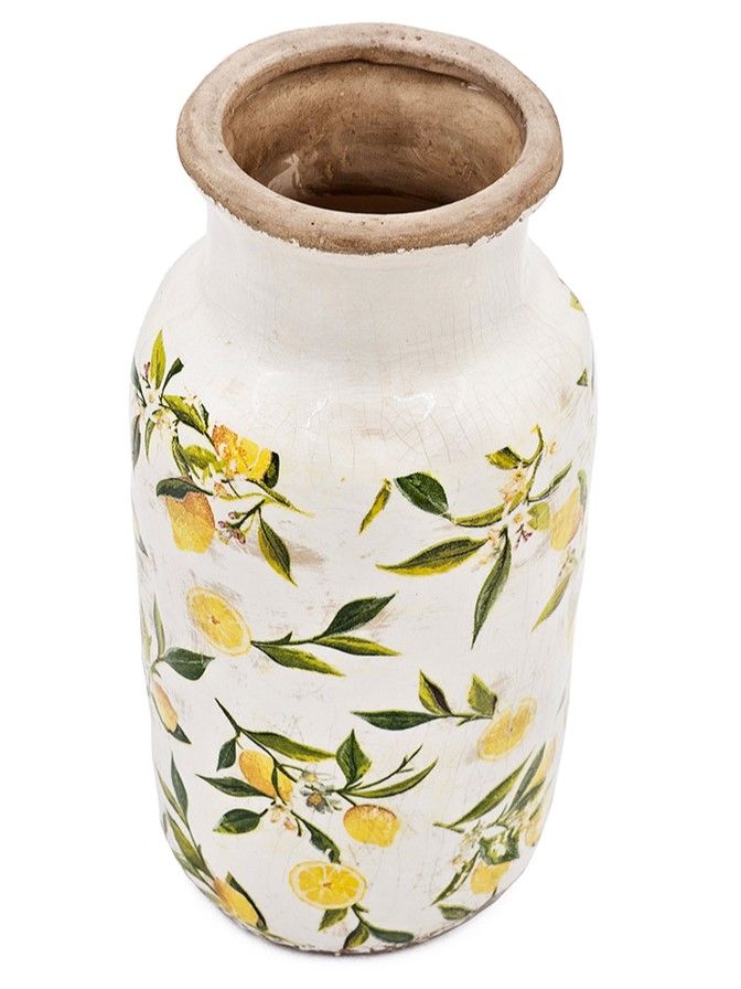 Ваза с лимонами Glasar C5613