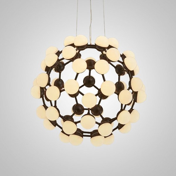 Подвесная люстра MESH D65 Black by ImperiumLoft