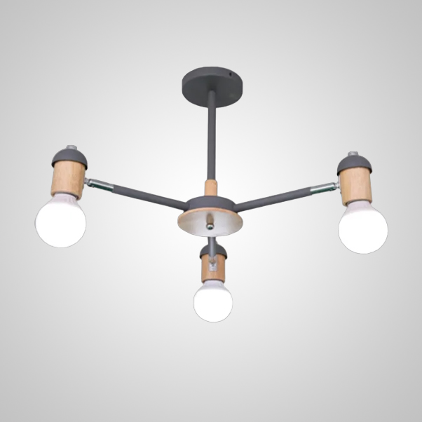 Люстра на штанге MERE D55 Grey by ImperiumLoft