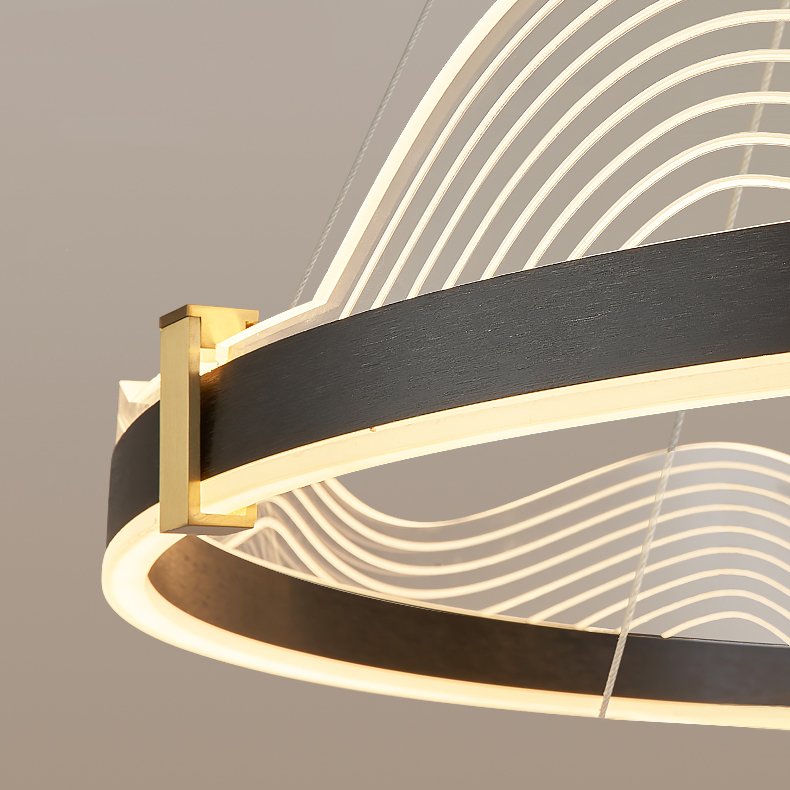 Подвесная люстра DIGNITY D80+100 Brass by ImperiumLoft