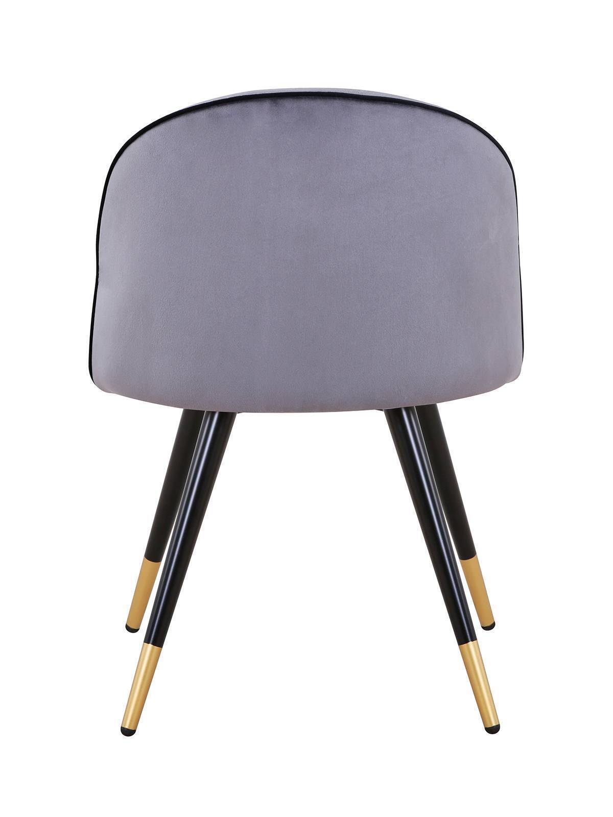 Стул Gabi LUX велюр серый Stool Group