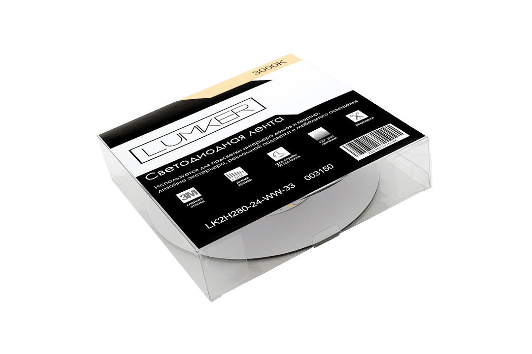 Лента светодиодная Lumker LK2H280-24-WW-33